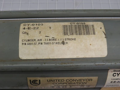 Used UNITED _UNKNOWN_ Pneumatic Cylinders | OCO Industrial #1590034