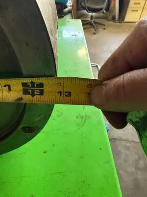 PHASE 2,  12" 3-Jaw Chuck 4" Hole Self Centering Jaws