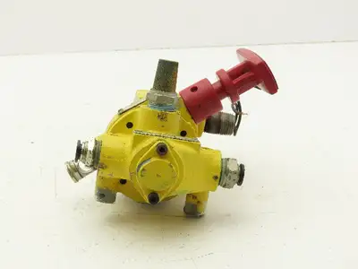Ross Y2773A4082 Pneumatic Solenoid LOX Lock-Out Control Valve 3/2-Pos 24VDC 1/2"