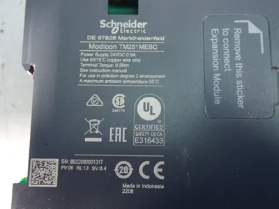 Used SCHNEIDER ELECTRIC TM251MESC Programmable Logic Controllers Ohio US | HGR 24 #1006738