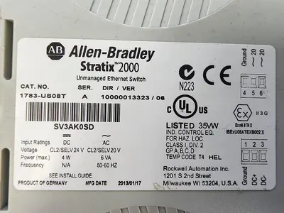 USED ALLEN-BRADLEY 1783-US08T
