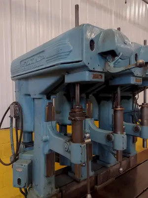 4 HEAD FOSDICK HEAVY DUTY GANG DRILL: STOCK #18005