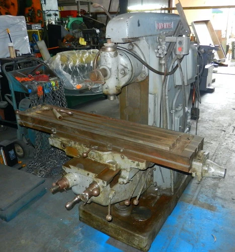 CINCINNATI # 2 HORIZONTAL/VERTICAL MILLING MACHINE