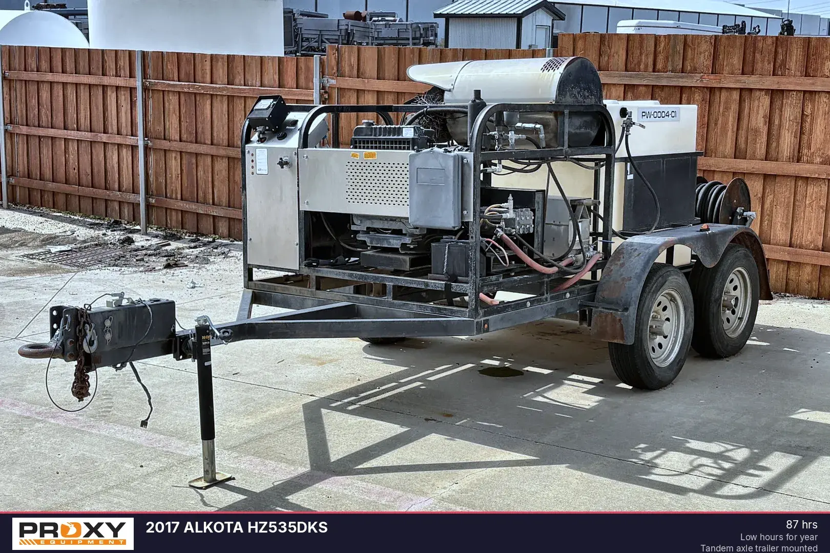 Used 2017 ALKOTA HZ535DKS Pressure Washers Louisiana US | Proxy Equipment #1385408