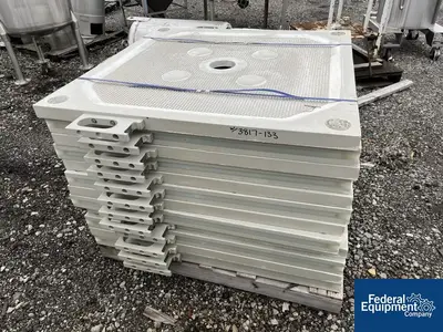 USED Durco 47.24" (1200 MM) Durco Filter Press, Model EPMM1200/32-52