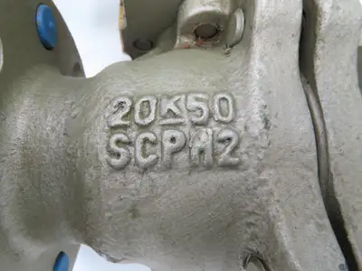 NDV Nippon E100N DN50 2" Flanged 2-Way Ball Valve & Pneumatic Actuator EPN1105N