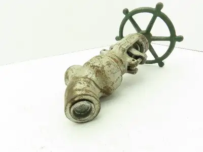Edward F3626 Univalve Y-Pattern Manual Globe Valve 3/4" Socket F22 Steel 4200CWP