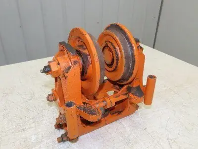 Cleveland Tramrail Underhung Bridge Crane End Truck ES Idler Head WA 5" Wheels