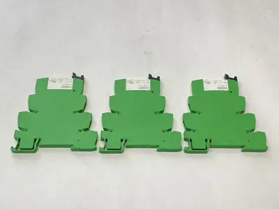Used Phoenix Contact Relay 2961121 PLC-BSC-24DC/21 2966016 LOT OF 3 Relays & Switches Michigan US | Maverick Industrial Sales #1397852