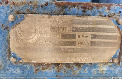 USED SULZER BINGHAM 4X8X10.5B MSDD