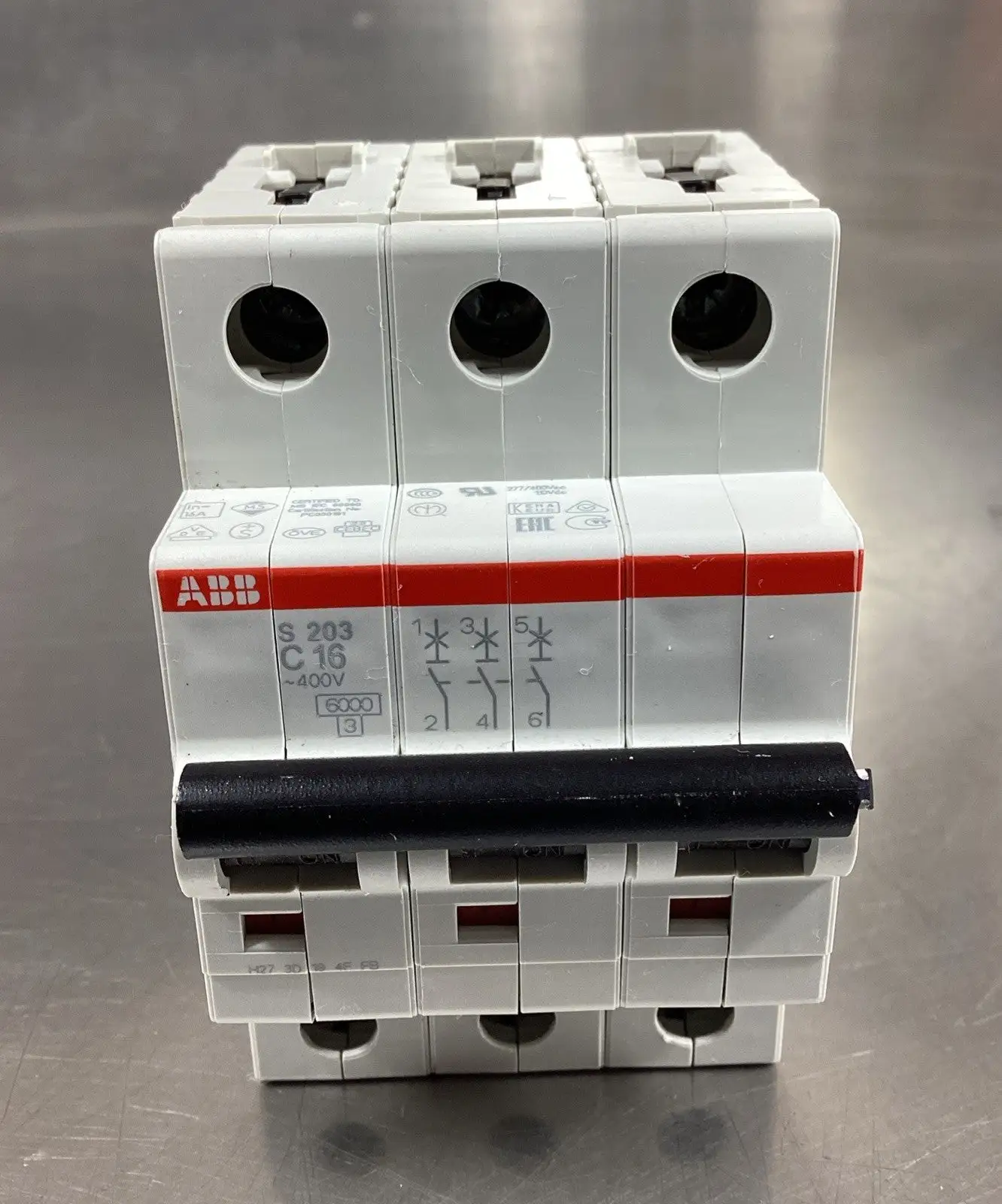 Used ABB S 203 C 16 Circuit Breakers | Palmetto Automation #1155162