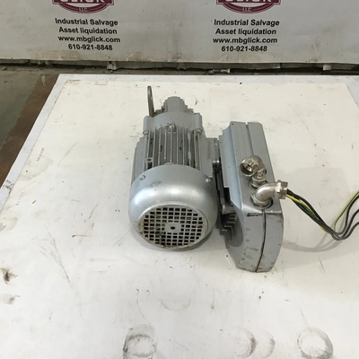 Bauer Eta-K311 1.1kW Frequency Inverter Geared Motor 1680-125RPM 480V 3PH