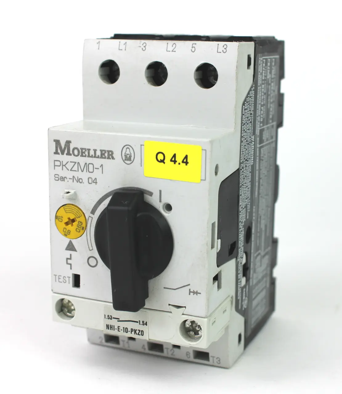 USED MOELLER EATON PKZM0-1