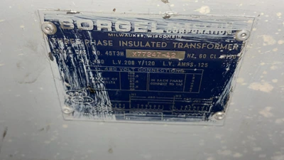 SORGEL 45T3H Transformers | Global Machine Brokers, LLC (3)