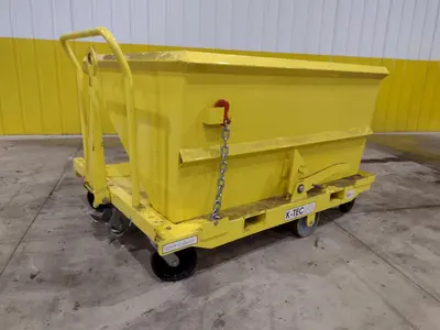 2000 LBS K-TEC MODEL #17167 SELF-DUMPING HOPPER: STOCK #20603