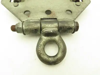 Bridge Crane Hoist Push/Load Trolley Hinged 2-7/8"W 10.75"L 3-1/8"Wheels