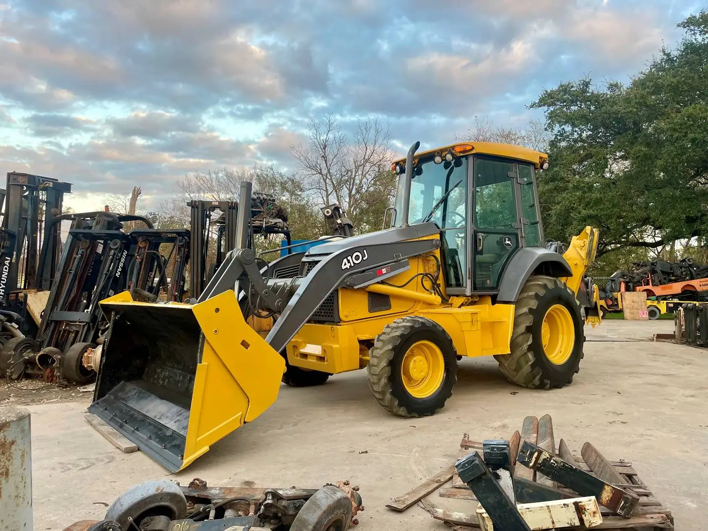 Used 2008 JOHN DEERE 410J Backhoe Loaders Texas US | TB Forklifts #1274983