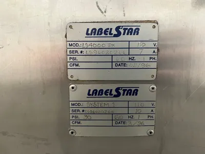 Used LABELSTAR LS4000DX Miscellaneous Packaging Equipment Ohio US | HGR 24 #729165