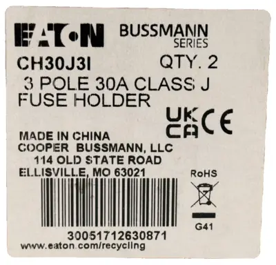 NEW EATON CH30J3I