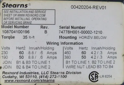 USED LEESON G140603.00 MOTOR 7.5HP 208-230/460V 1760RPM C213T17FB11B