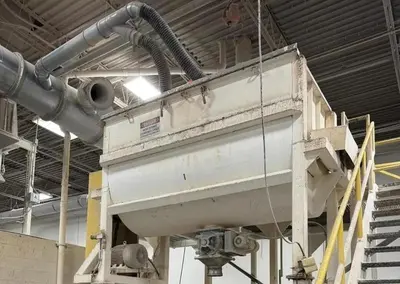 STAINLESS STEEL RIBBON BLENDER APPROXIMATELY 200 CUBIC FEET