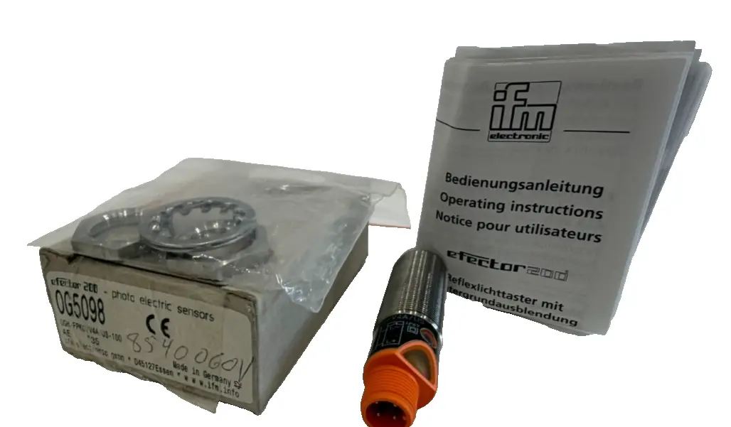NEW IFM EFECTOR OGH-FPKG/V4A/US-100 PHOTOELECTRIC SENSOR OG5098 OGHFPKGV4AUS100