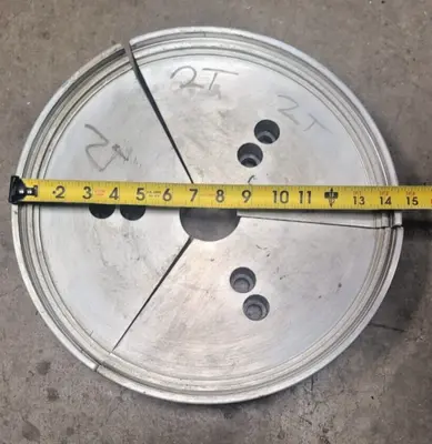 14" Lathe Chuck Aluminum Soft Jaws USST 15-RKT-12258A CNC