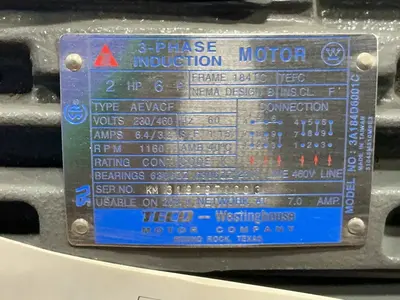 Used TECOWESTINGHOUSE AVD0026D Motors (misc) Ohio US | HGR 24 #1503750