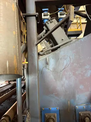 Used 2008 BLASTEC 10' PLATE Roller Conveyor Shot Blaster Pennsylvania US | Shot Blasting Equipment #1541094