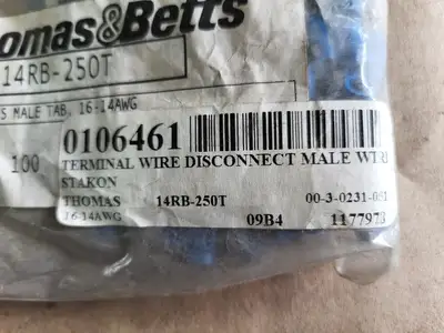 NEW THOMAS & BETTS 14RB-250T