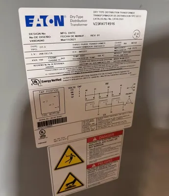 USED 2021 EATON V29R47T4916