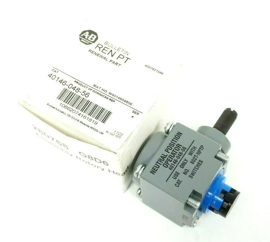 NEW ALLEN BRADLEY 40146-048-56 ROTARY HEAD 4014604856