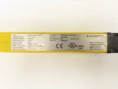 Schmersal SLC440COM-R-1450-14 Safety Light Curtain Receiver Only -Needs Repair