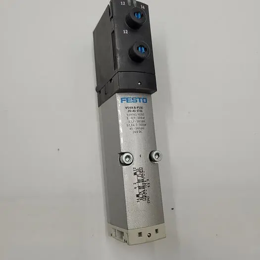 Used FESTO FESTO VSVA-B-P53E ZD-A1-1T1L Parts (Hydraulics and Pneumatics) | ND Industrial Surplus #1222213