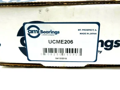 NEW AMI BEARINGS UCME206 4 BOLT ROUND FLANGE CARTRIDGE ME206