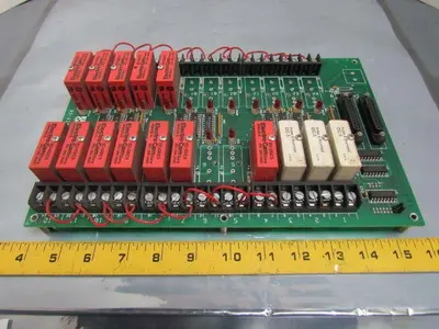 Electro Cam PS-4100-12-224 Output Circuit Board I/O Rack EC-ODC5 Relay Module