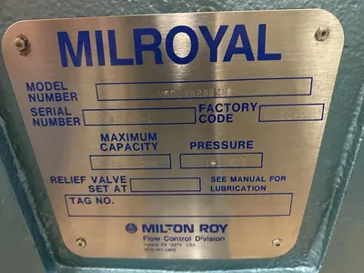 USED MILTON ROY MBD18B28B1M