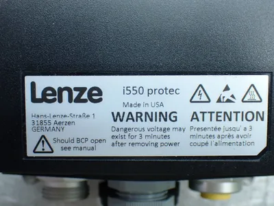 USED LENZE I55AP175F0A711K06S