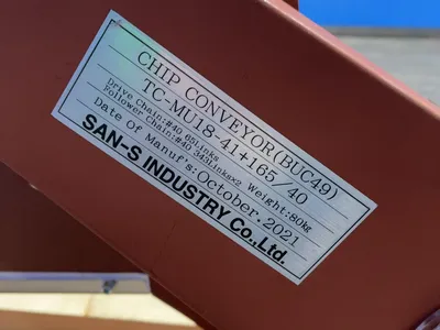 Used 2021 SANS INDUSTRY CO TCMU1841+165/40 Chip Conveyors Ohio US | HGR 24 #1004400