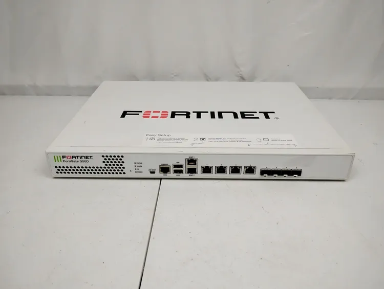 Used Fortinet FortiGate 300D FG-300D Firewall & VPN Equipment US | Sporadic Surplus LLC #1063913