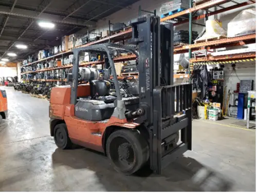 Used 2010 TOYOTA 7FGCU70 Liquid Propane Forklifts Pennsylvania US | National Lift Equipment #1709330