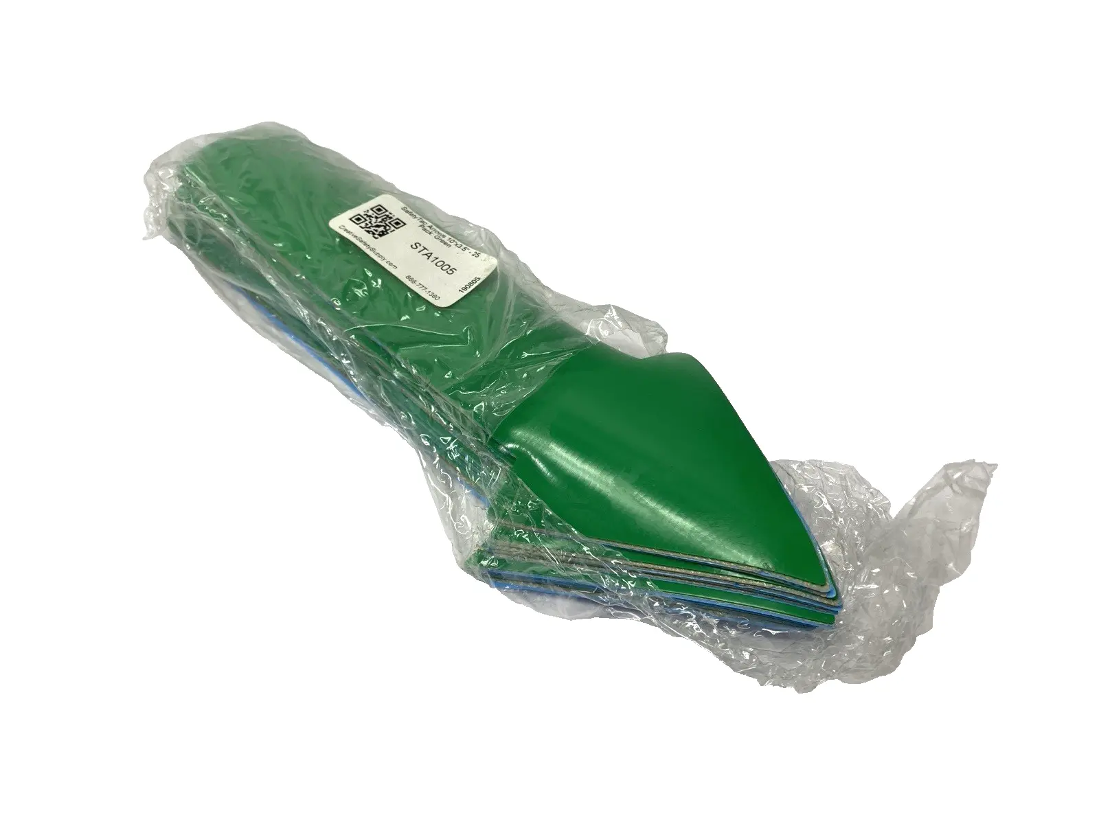 New | in-Stock SAFETYTAC GREEN ARROW FLOOR MARKING STICKER 10" X 3.5" PACKAGE OF 11 Safety Products (Other) Michigan US | Maverick Industrial Sales #1122643