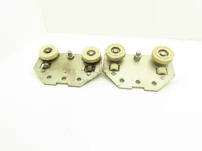 Overhead Crane Hoist Trolley 3" Wheels Lot of 2