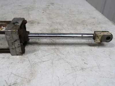 Hydro-Line EC-4X15-C-1-2-N-N-S Pneumatic Cylinder 2" Bore X 4" Stroke