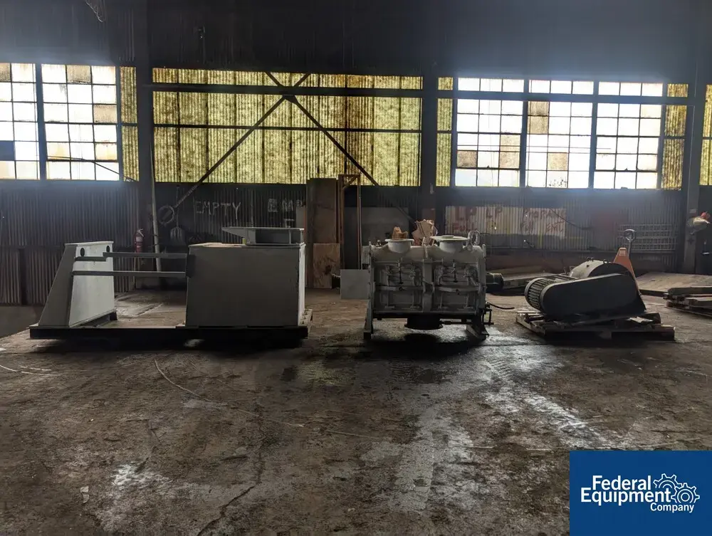 USED Littleford 12.9 Cu Ft Littleford Mixer, Model FKM 600D