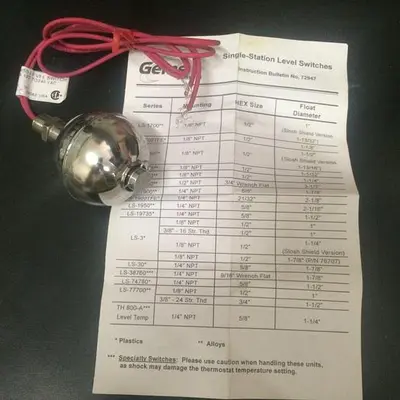 GEMS Level Switch LS-1950