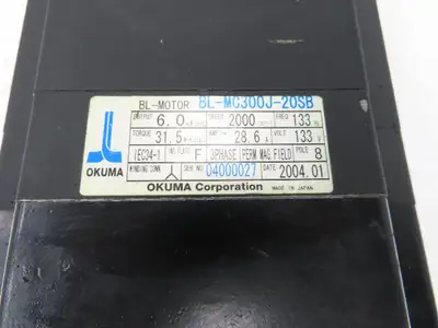 Used OKUMA _UNKNOWN_ Servo Motors Indiana US | Arrow Industrial #1316942