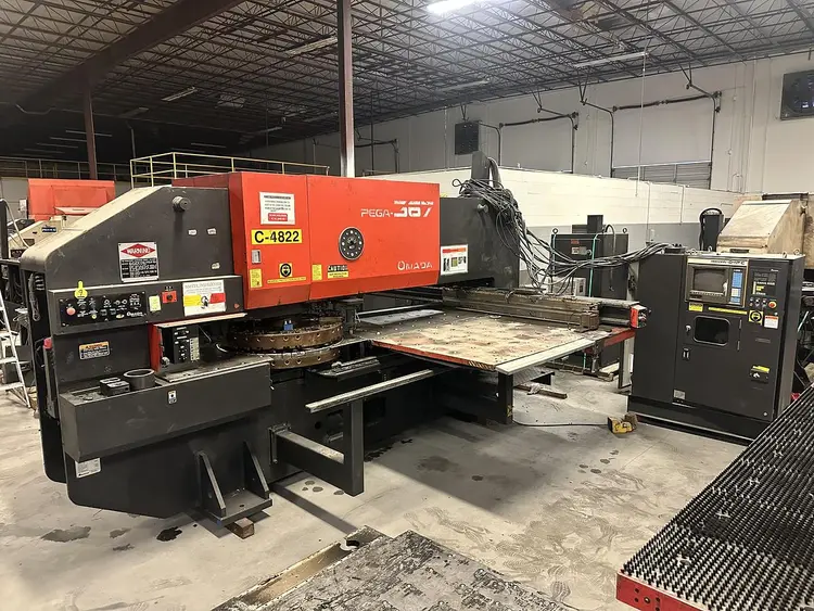 Used AMADA PEGA 367 Turret Punches Texas US | MANUFACTURING SOLUTIONS #326313