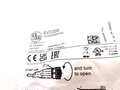 NEW IFM SINGLE ENDED FEMALE CORDSET 10M M12 ADOGH040MSS0010H04