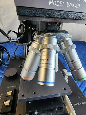 USED THE MM MICROSCOPE INC WM40